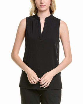 N Natori Breeze Top Flexible Ribbed Cuffs DoubleStitched Hems