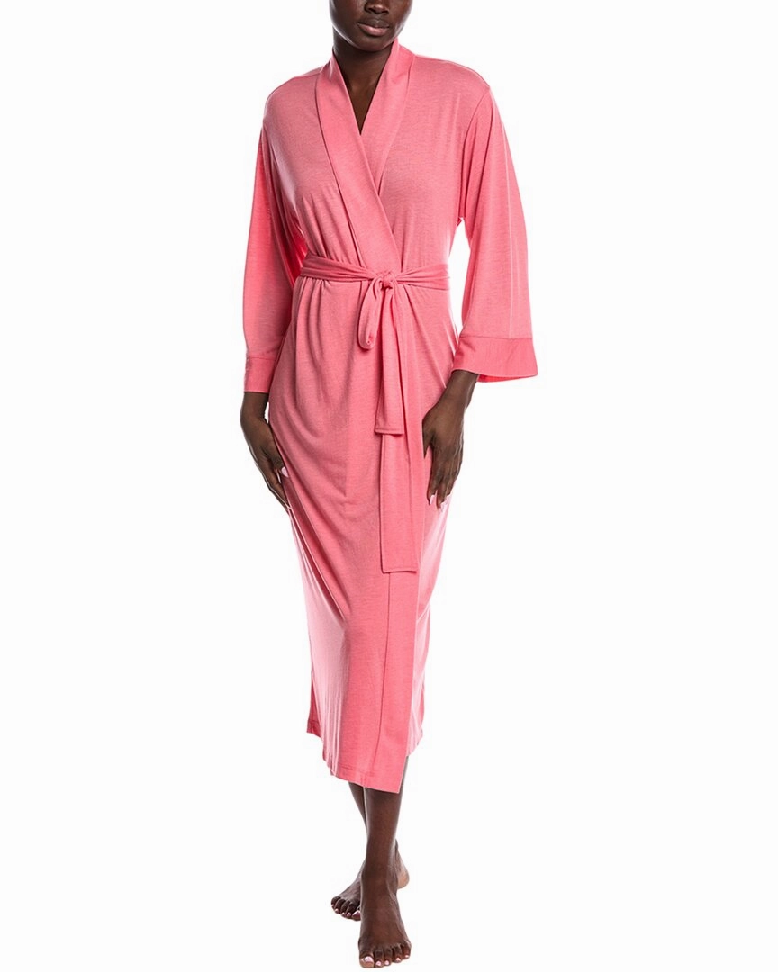 N Natori Congo Robe Lightweight Jersey Knit Drop Shoulder