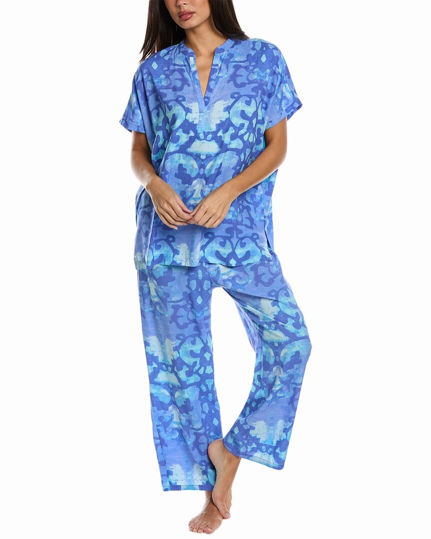 Reinforced Stitching Anti Pill Surface N Natori Pajama Set