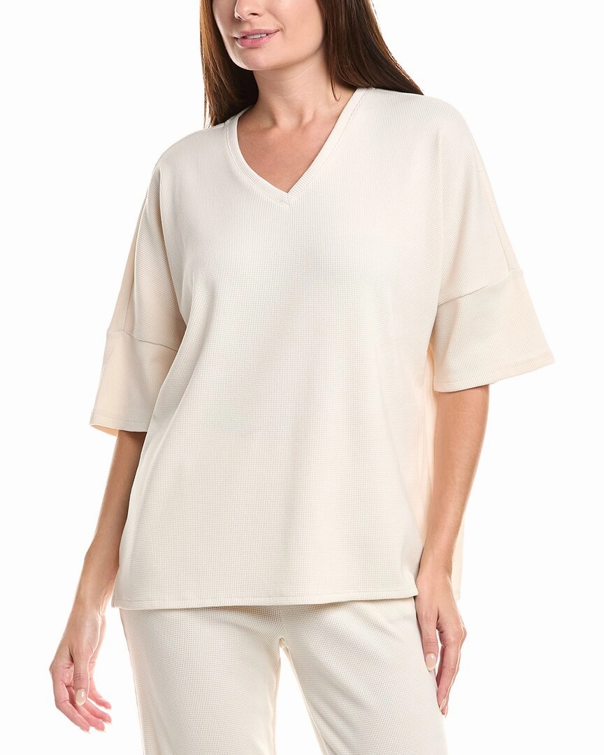 N Natori Tranquility V-Neck Top Jersey Fabric
