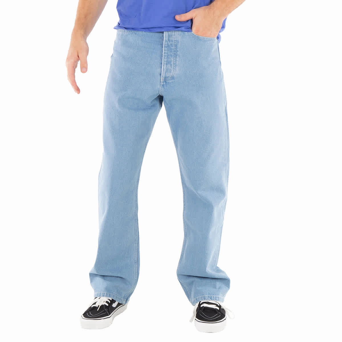 Nanushka Straight Leg High Waist Jeans Subtle Look fresh feel