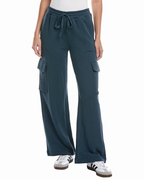 Eco Friendly Dye Stretch Knit Material Nation LTD Casey Cargo Sweatpant