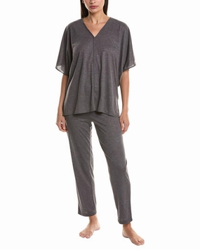 Cozy Fleece Lining Natori 2pc Pajama Set