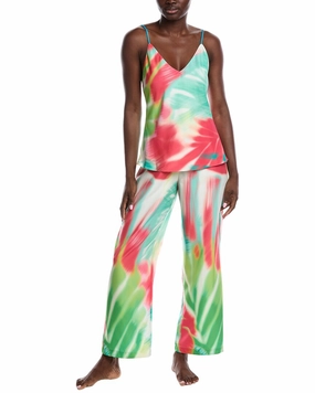 Non Restrictive Fit Natori 2pc Usami Top & Pant Set