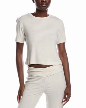 NATORI EDIT Skye Rib Top Plush Inner Layer Skin Temperature Control