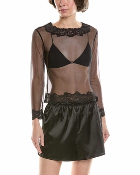Microfiber Material FadeResistant Color Natori Mesh Top