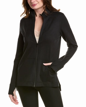 SweatWicking Fabric Odor Control Treatment Natori Power Stretch Zip Jacket
