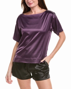 Natori Sleep Top NonIrritating Seam Construction Microfiber Material