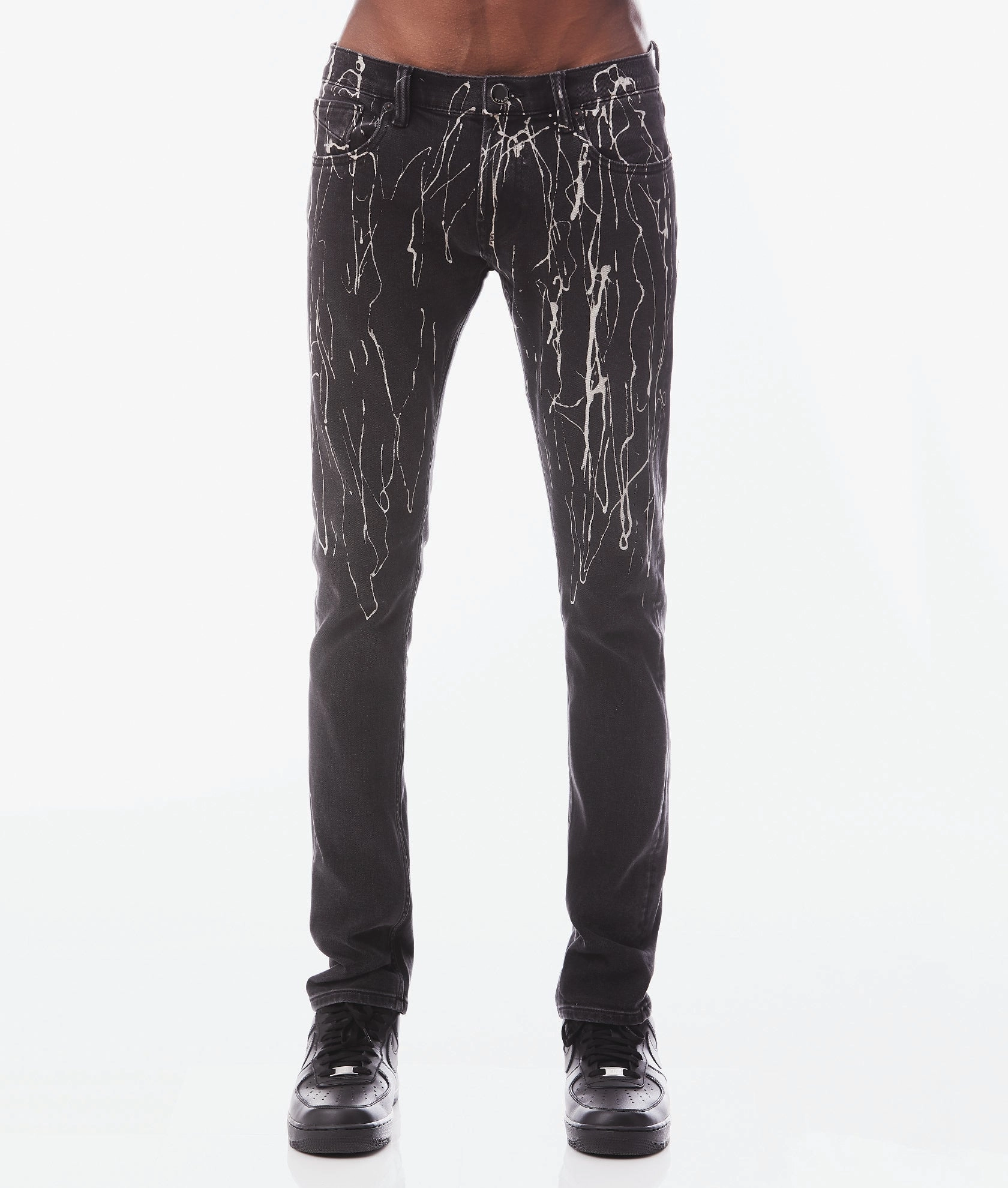 Strat Super Skinny In Black Opium Cool And Simple City Walk Smart Casual