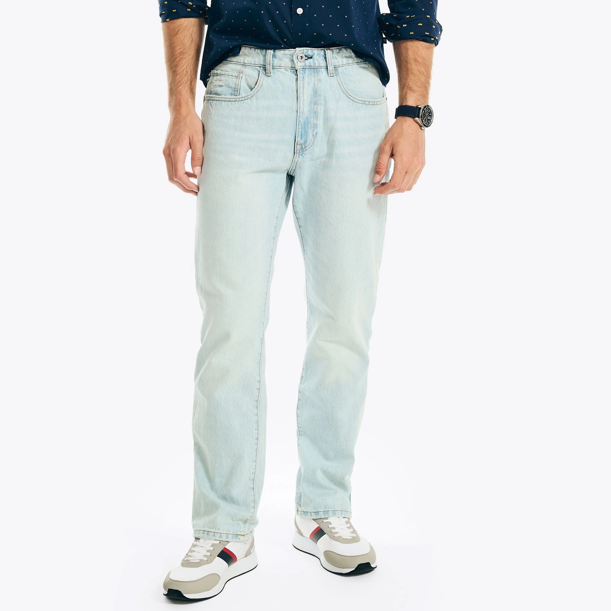 Nautica Mens Original Relaxed Denim classic clothing Fall Outfit