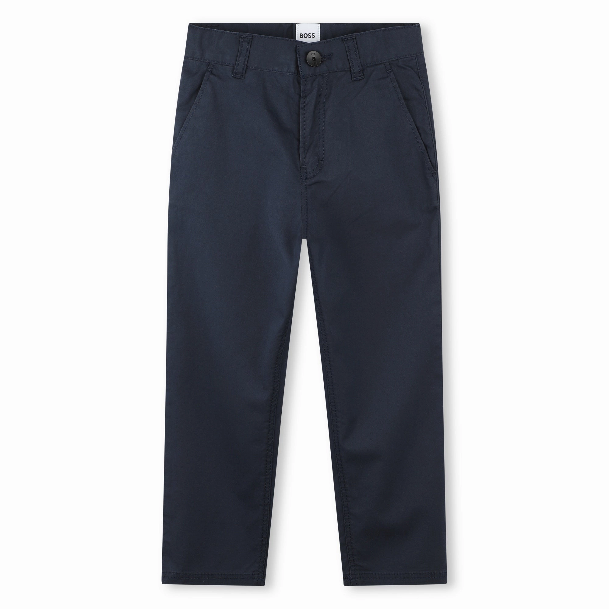 Navy Trousers Flattering Style Street Active