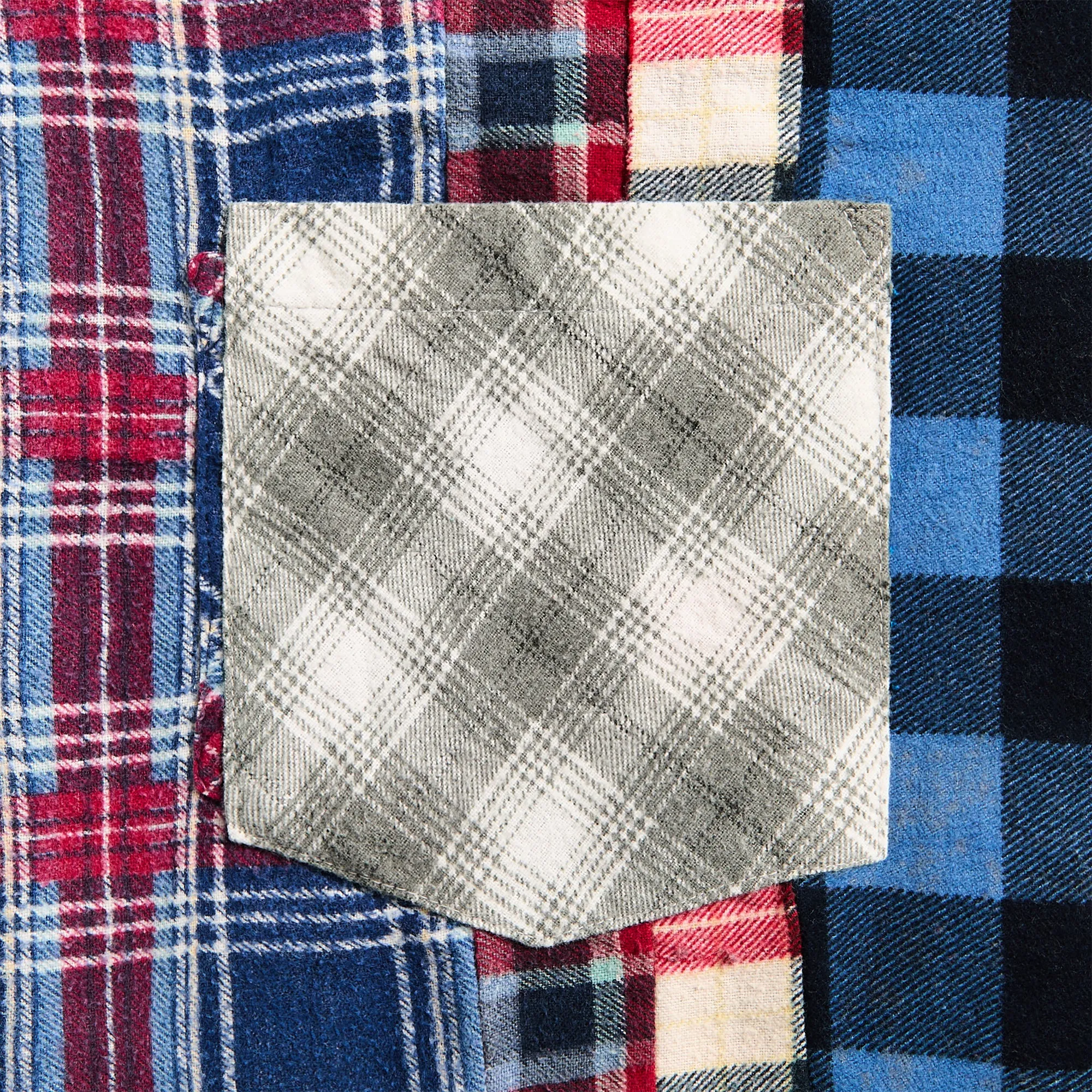 Needles Flannel Shirt 7 Cuts Shirt - Assorted Loose Fit
