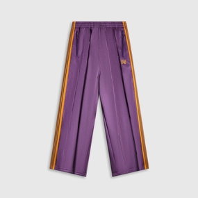 Needles H.D. Track Pant Poly Smooth - Purple Comfort-First Wrinkle-Resistant