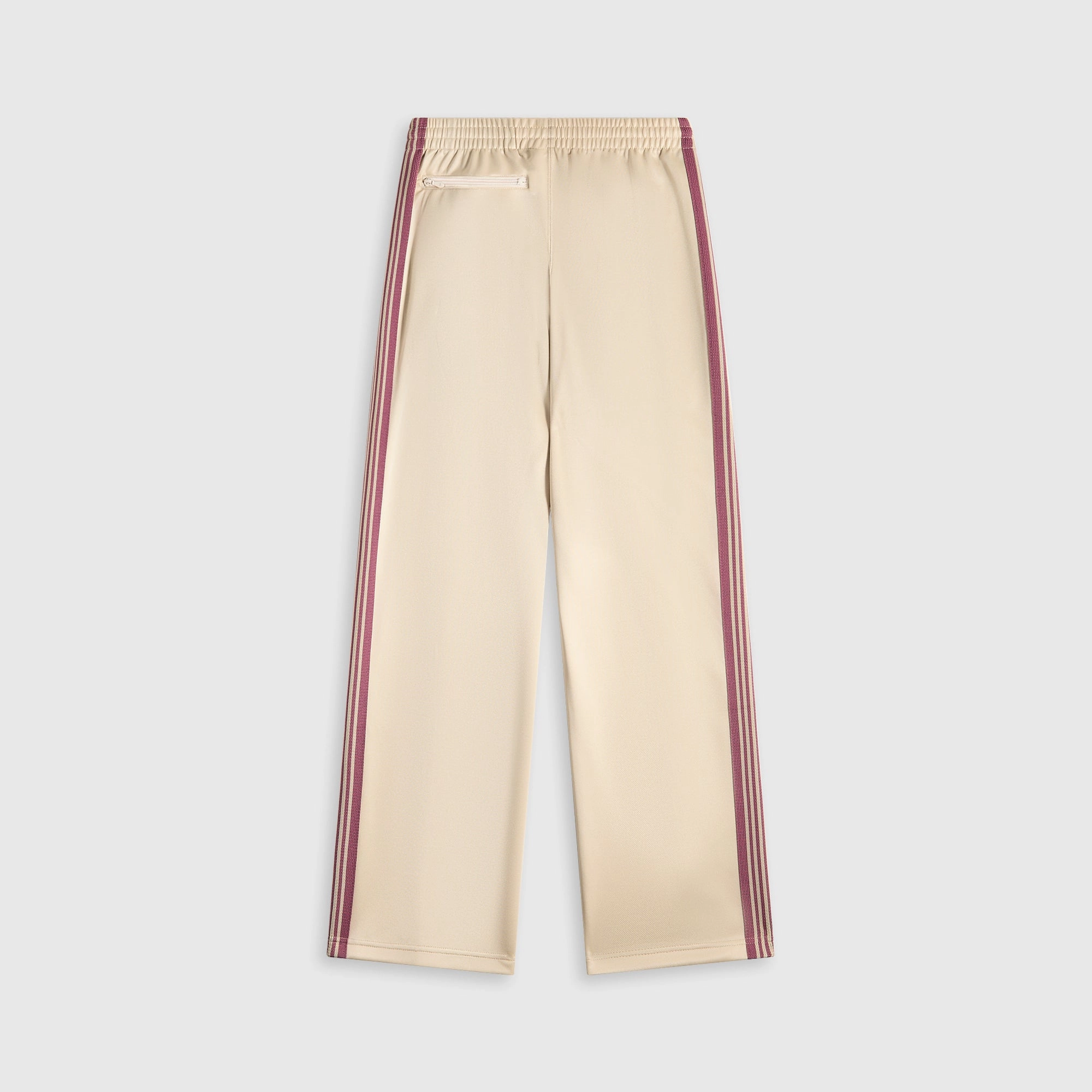 Needles Track Pant Poly Smooth - Ivory Versatile Fit Abrasion Proof Reinforcements