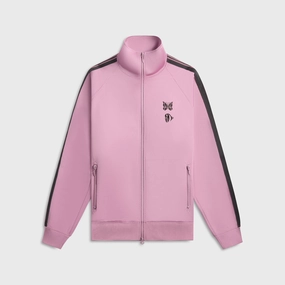 Needles x Kae Tanaka Poly Smooth Track Jacket - Pink WeatherproofZipper Modern Minimal