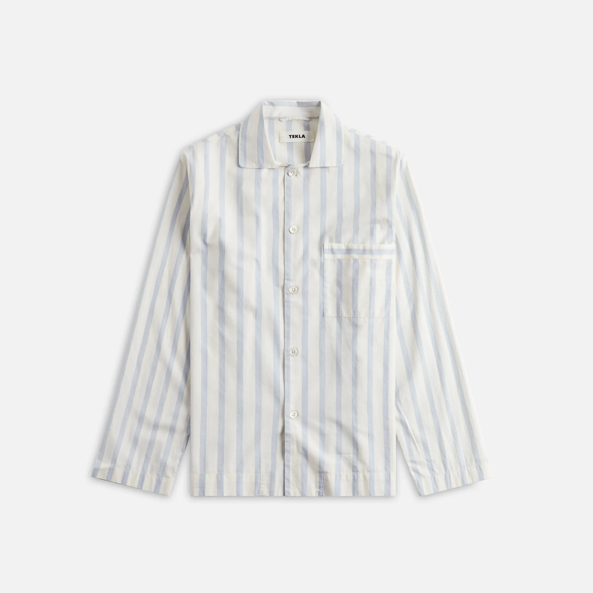 Tekla Long Sleeve Shirt - Needle Stripes Holiday Special