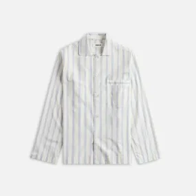Tekla Long Sleeve Shirt - Needle Stripes Holiday Special