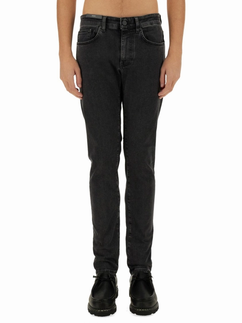 Slim-Fit Dark Wash Denim Pants Ever Versatile