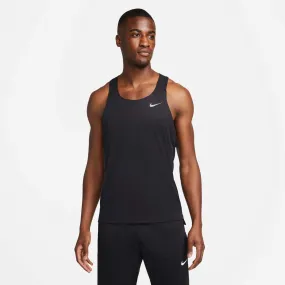 Nike | Men's Dri-FIT Fast Racing Singlet - Black basic technology