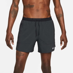 Nike | Men's Dri-FIT Stride 5" Brief-Lined Running Shorts - Black Tie Outdoor Activewear