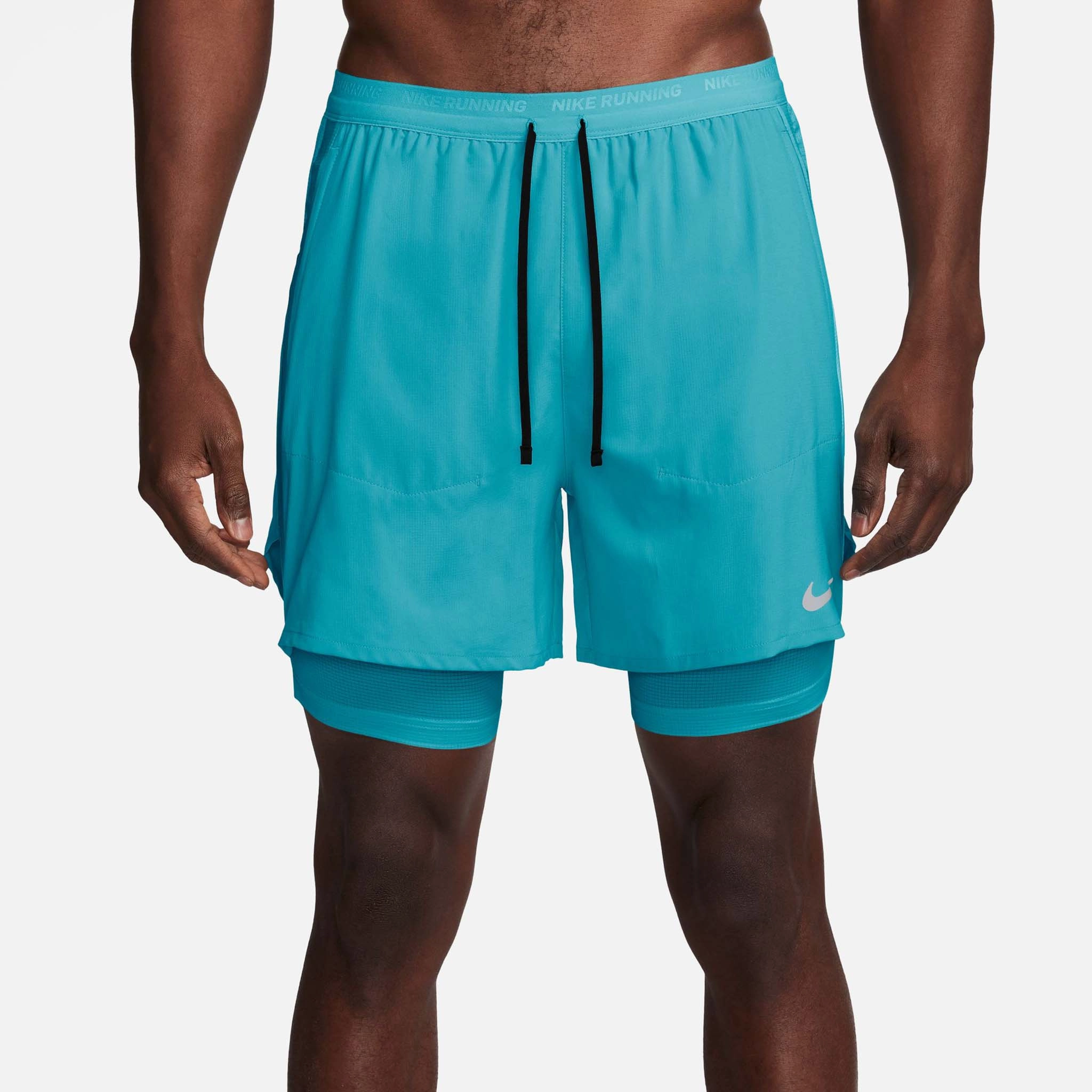Nike | Men's Stride Dri-FIT 5" Hybrid Shorts - Dusty Cactus cyclist Aesthetic