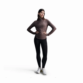 Nike | Women's Swift Dri-FIT High Rise 7/8 Running Tights - Black bodybuilding