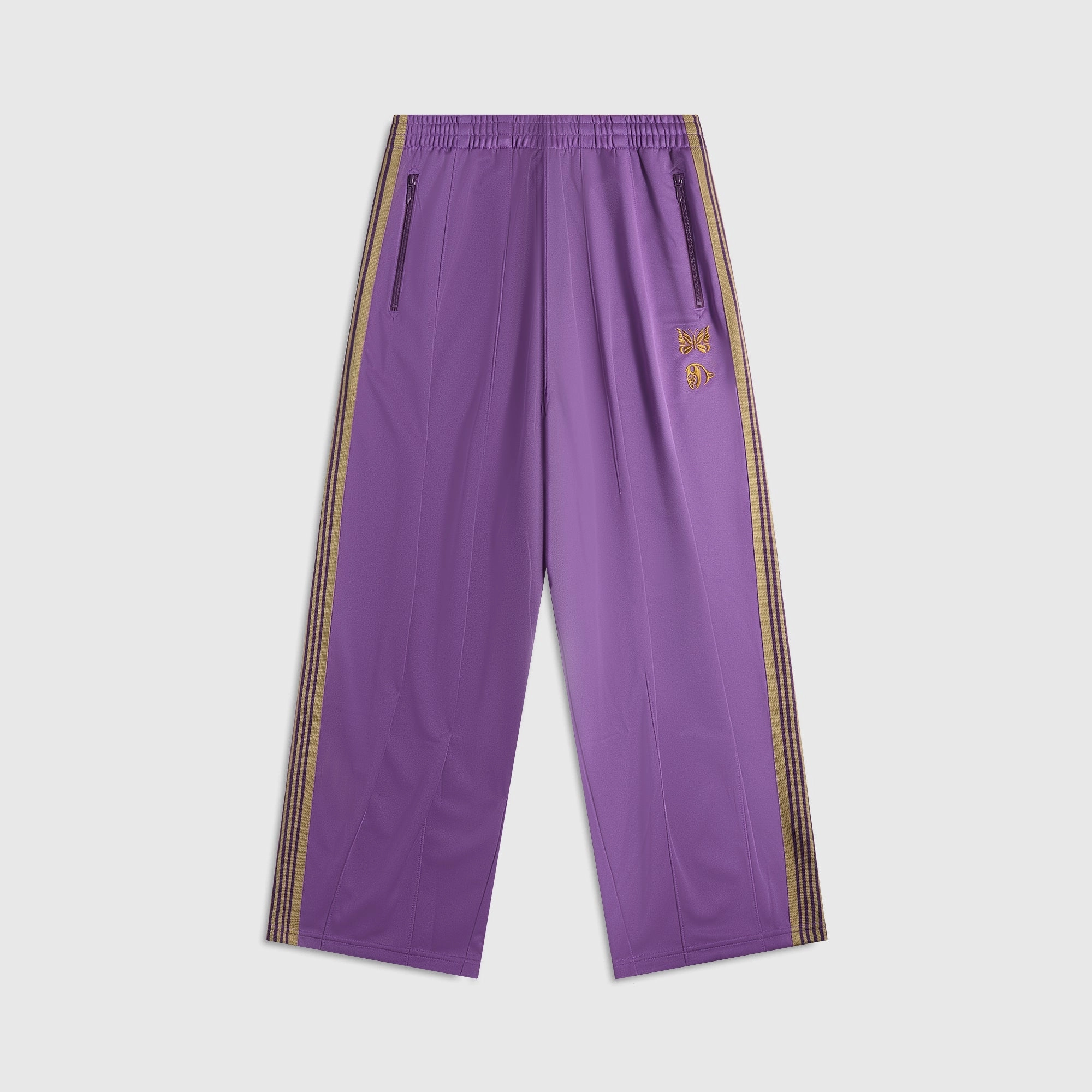 Needles x Kae Tanaka Poly Smooth H.D. Track Pant - Purple Urban Cool