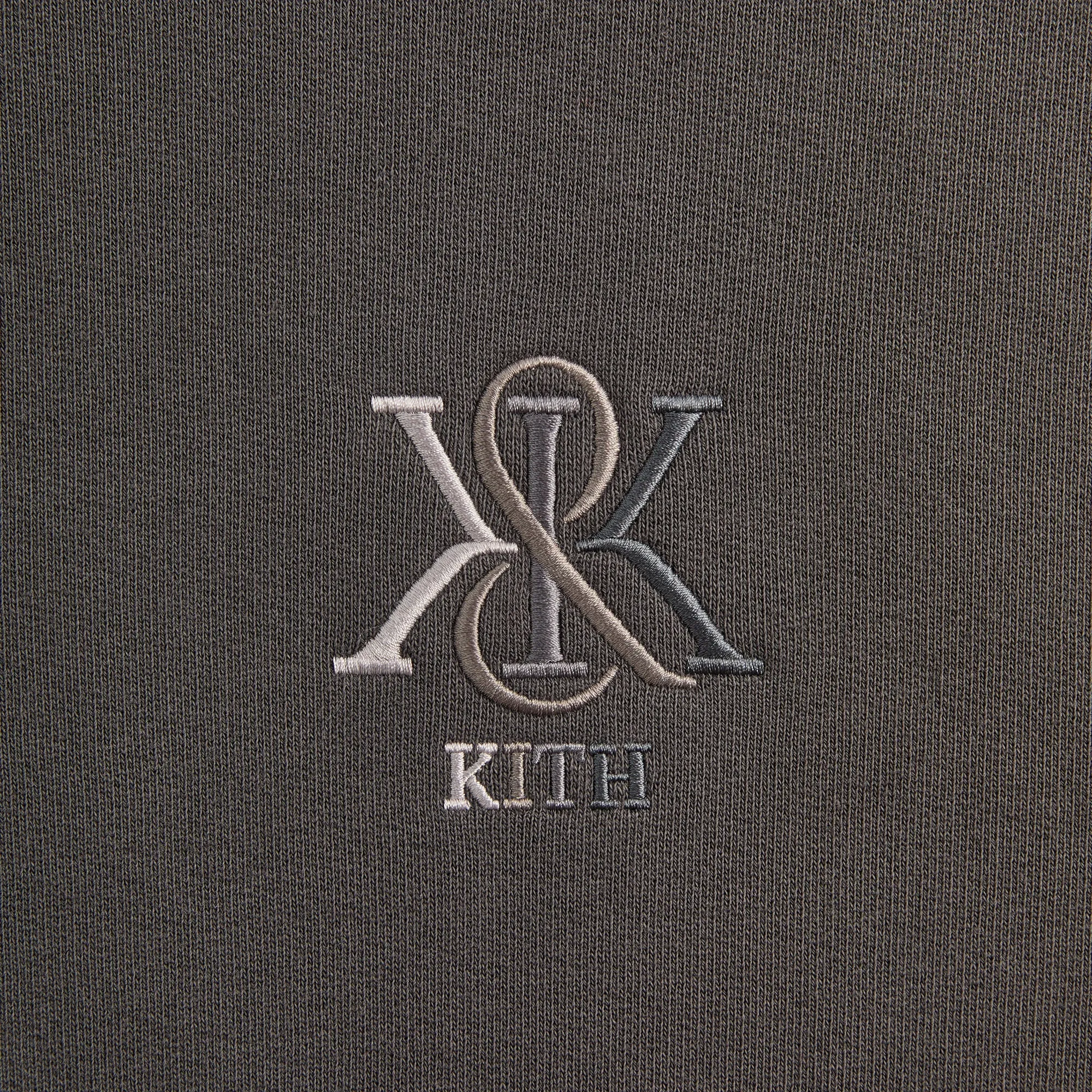 Ventilated Panels Kith Nelson Quarter Zip - Carbon