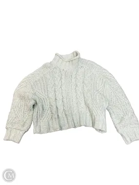 TearResistantWeave Casual Button-Down Sweater By Anthropologie In Green, Size: Xl