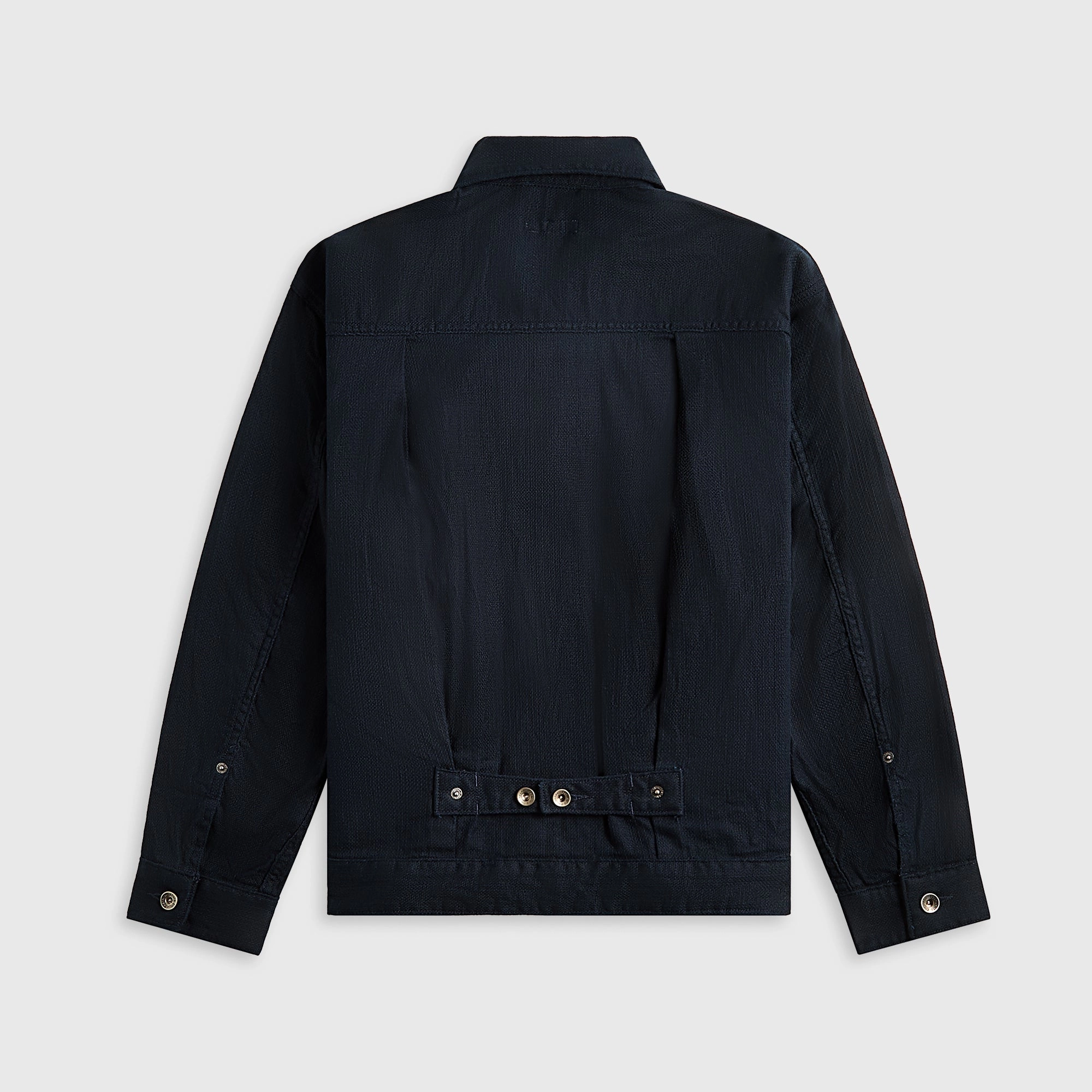 Engineered Garments Trucker Jacket CL Java Cloth - Dark Navy Relaxed Comfort