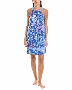 Ellen Tracy Sleep Chemise Plush Brushed Interior