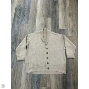 Sweater Cardigan By Free People In Tan, Size: Xs Formal Wear Simple Dress