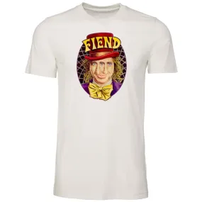 Fiend Wonka T-Shirt - Vintage White Casual Fashion print design