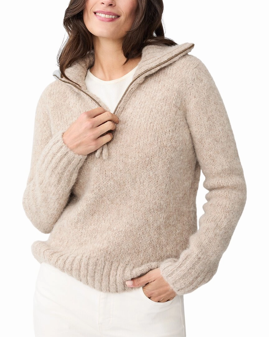 Flex Fit Shoulder Construction ResilientStretch Non Irritating Seam J.McLaughlin Moritz Alpaca-Blend Sweater