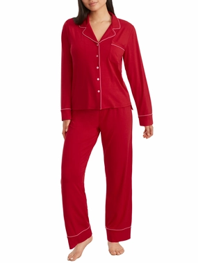 Minimalist Design Non Chafe Seams Bare Women's The Cooling Piped Pajama Set
