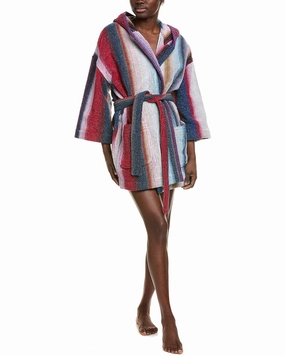 Moisture Wicking Technology Missoni Home Clancy Accappatoio Cappuccio Mod Bathrobe