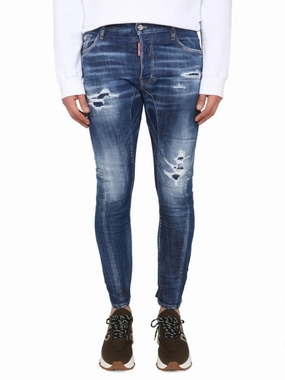 Flexible Waistband Construction Sailor Fit Jeans