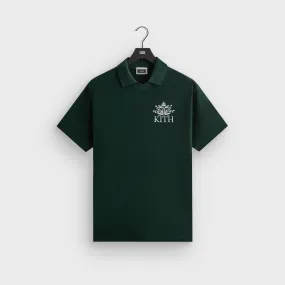 Relaxed Neckline Kith Pique Short Sleeve Tap In Polo - Stadium