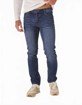 Durable piece Comfortable Style Normal Jeans In Medium Blue
