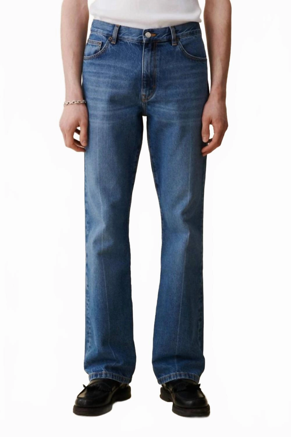 Odeon Mid Rise Boocut Jeans In Vintage 70 Color Lock Technology Perfect for All