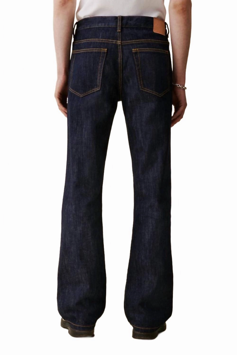 Odeon Mid Rise Bootcut Jeans In Blue Rinse Style Upgrade Daily Casual