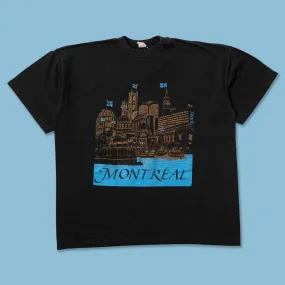 Vintage Montreal T-Shirt Medium Seasonal Layering