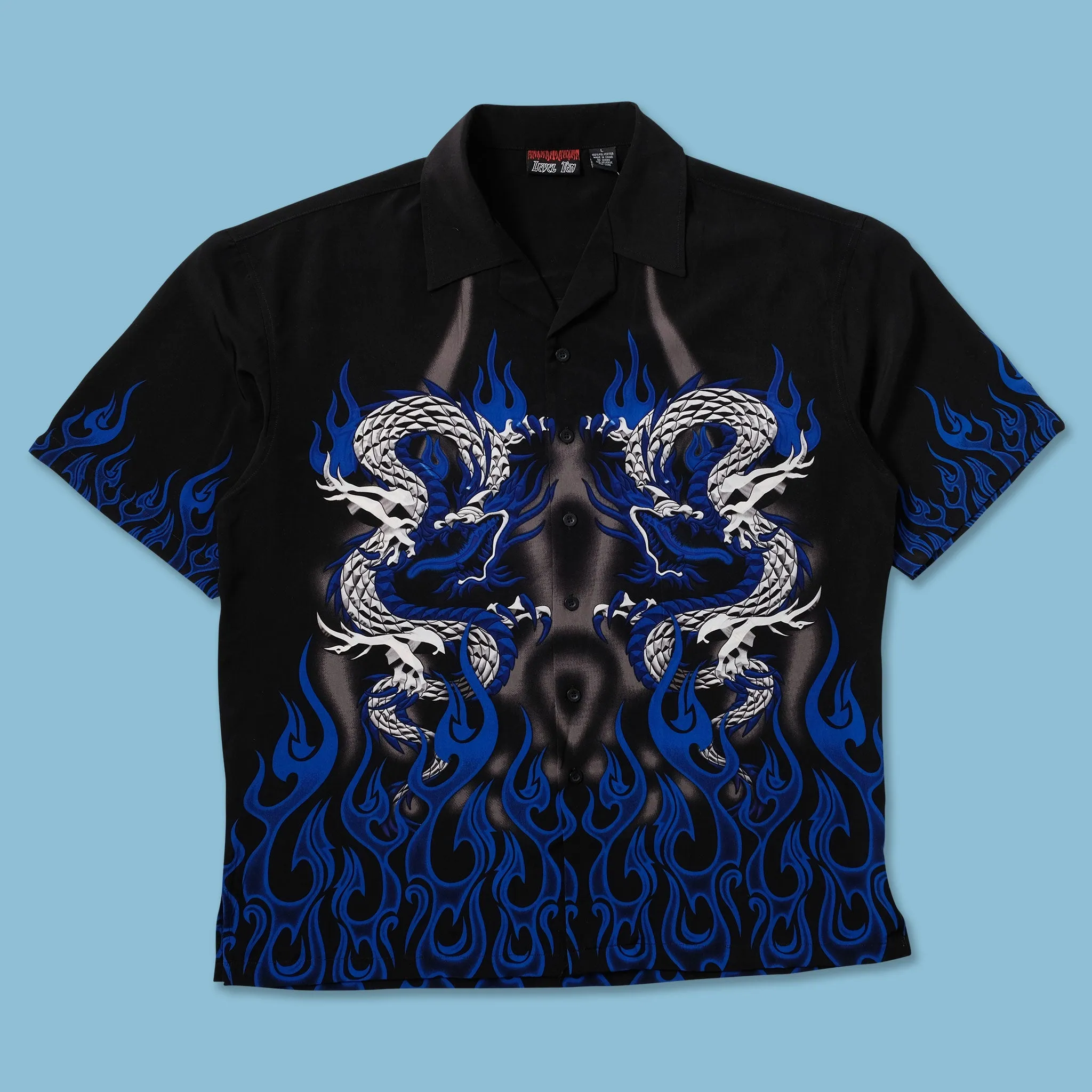 Trendy Look Unisex Option Y2K Dragon Shirt XLarge