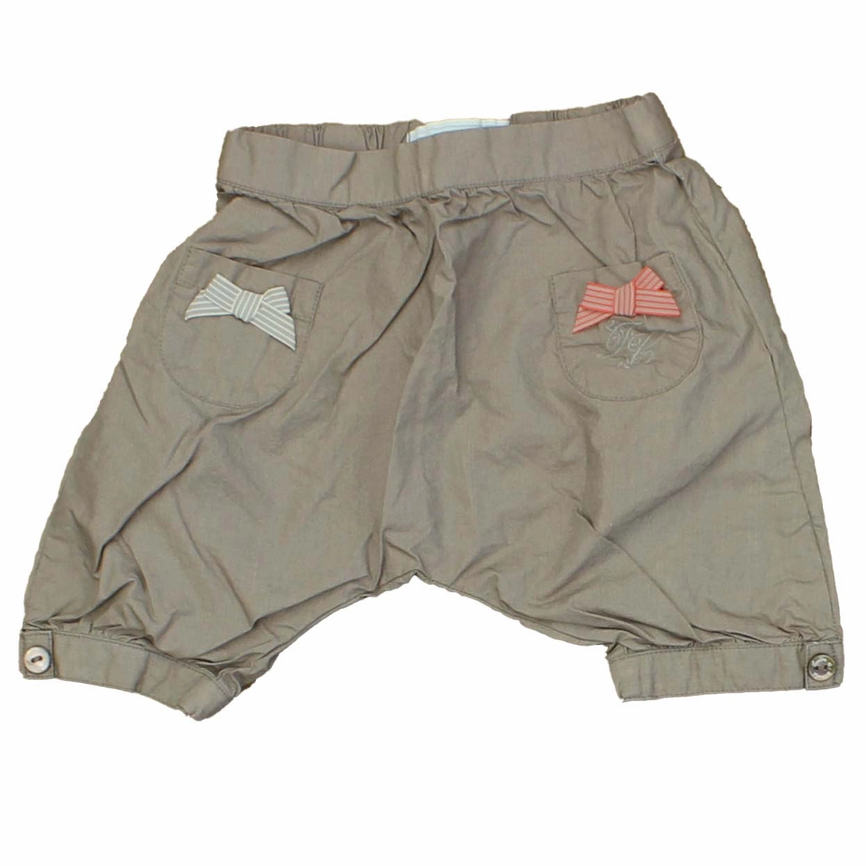 Tartine Et Chocolat Girls Tan Pants Smart Fit Classic Comfort