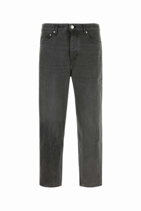 Closet Must Ami Paris Men's Noir Tapered Fit Jeans
