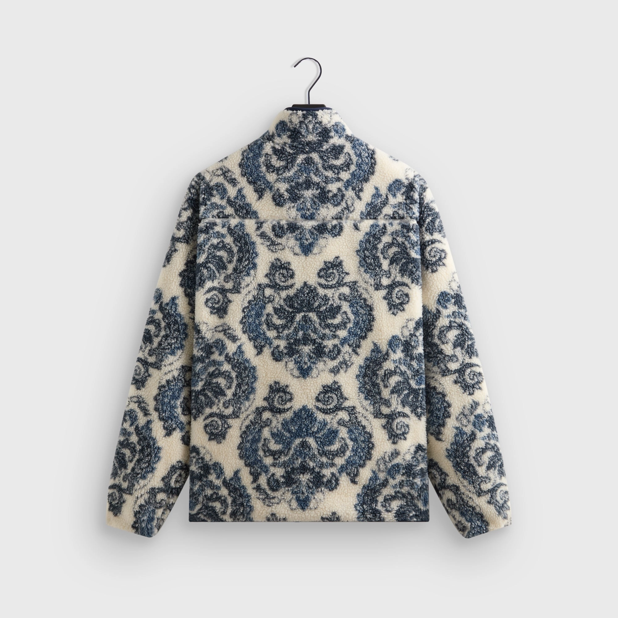 Kith Damask Floral Sherpa Harper Jacket - Sandrift Light Day Jacket Vegan Safe