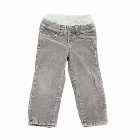 Egg Boys Gray Corduroy Pants High Durability Thread Casual Layering