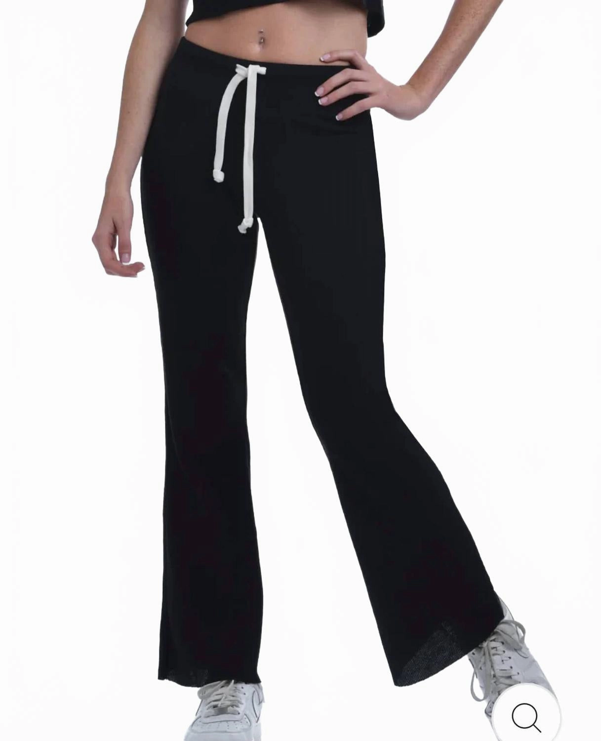 Junior Kerry Long Pant In Black Effortless Layer
