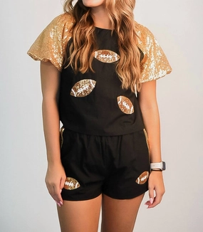 Going For Gold Set In Black WrinkleResistant Finish
