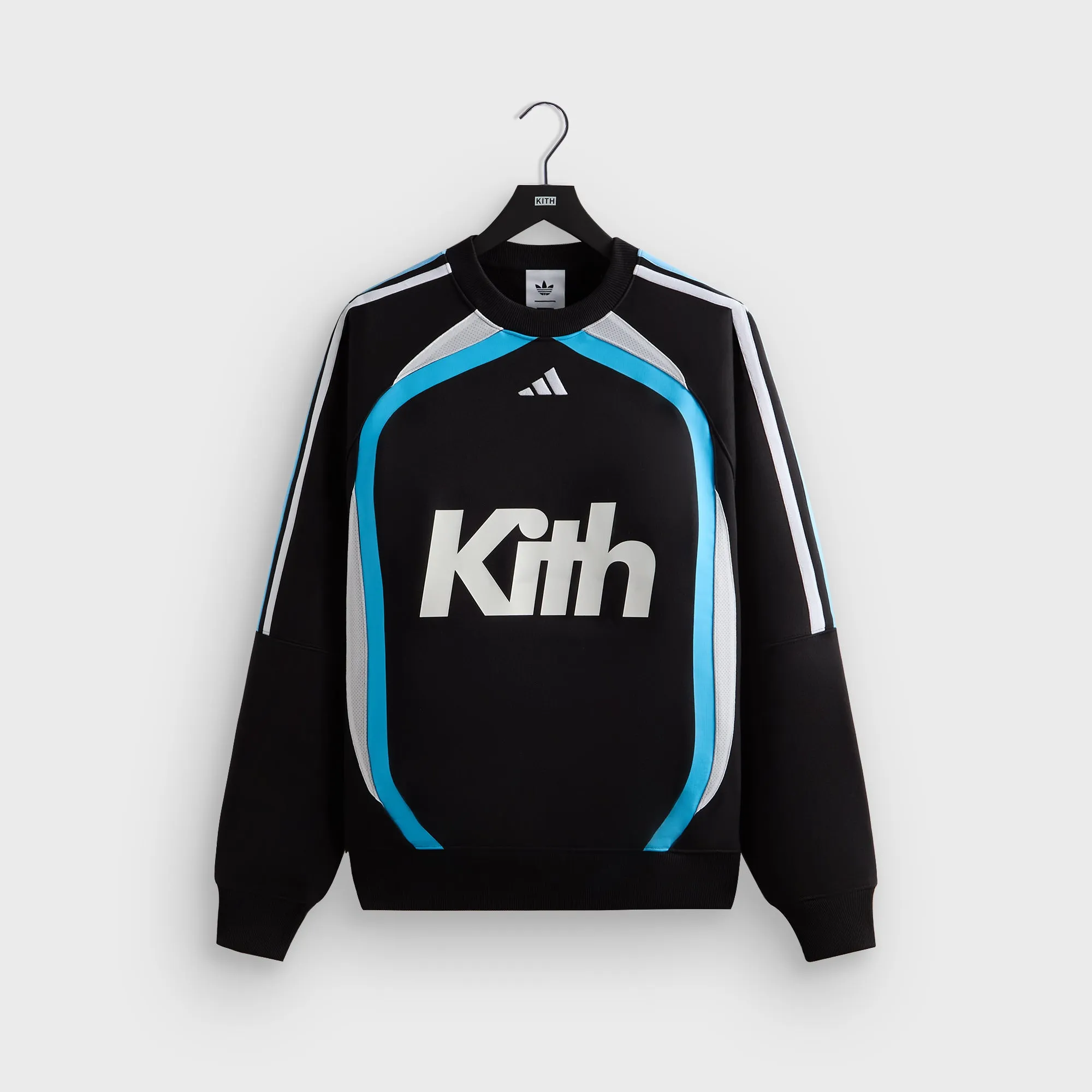 Elegant Comfort Kith for adidas Football Crewneck - Black